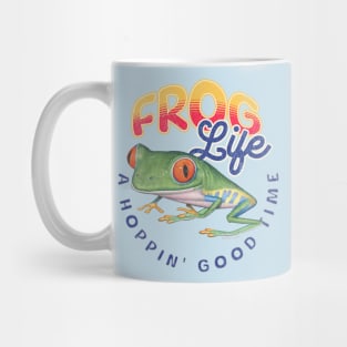 Cute Funny Red Eyed Tree Frog Gift Mug